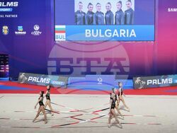Бургас - художествена гимнастика - Европейска купа - ансамбъл жени