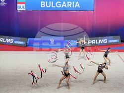 Бургас - художествена гимнастика - Европейска купа - ансамбъл жени