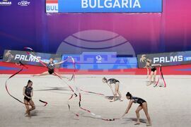 Бургас - художествена гимнастика - Европейска купа - ансамбъл жени