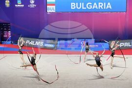 Бургас - художествена гимнастика - Европейска купа - ансамбъл жени