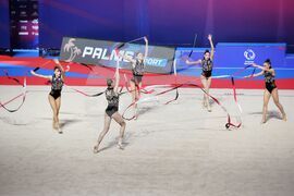 Бургас - художествена гимнастика - Европейска купа - ансамбъл жени