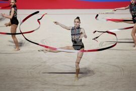 Бургас - художествена гимнастика - Европейска купа - ансамбъл жени