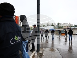 Гараж "Земляне" - Градски транспорт - служители - протест