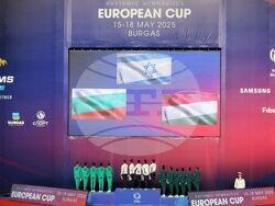 Бургас - художествена гимнастика - Европейска купа - ансамбли - награждаване