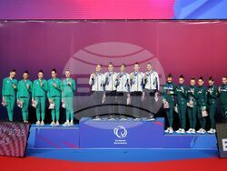 Бургас - художествена гимнастика - Европейска купа - ансамбли - награждаване