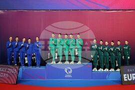 Бургас - художествена гимнастика - Европейска купа - ансамбли - награждаване