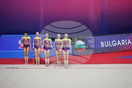 Бургас - художествена гимнастика - Европейска купа - ансамбъл жени