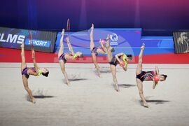 Бургас - художествена гимнастика - Европейска купа - ансамбъл жени