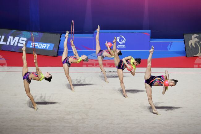 Ансамбълът на България за жени зае пета позиция в многобоя на Световната чалъндж купа по художествена гимнастика в Клуж-Напока