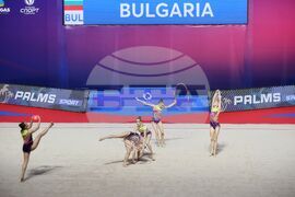 Бургас - художествена гимнастика - Европейска купа - ансамбъл жени