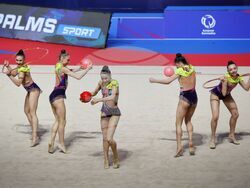 Бургас - художествена гимнастика - Европейска купа - ансамбъл жени