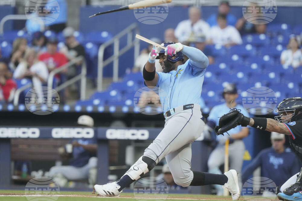 Rays Marlins Baseball