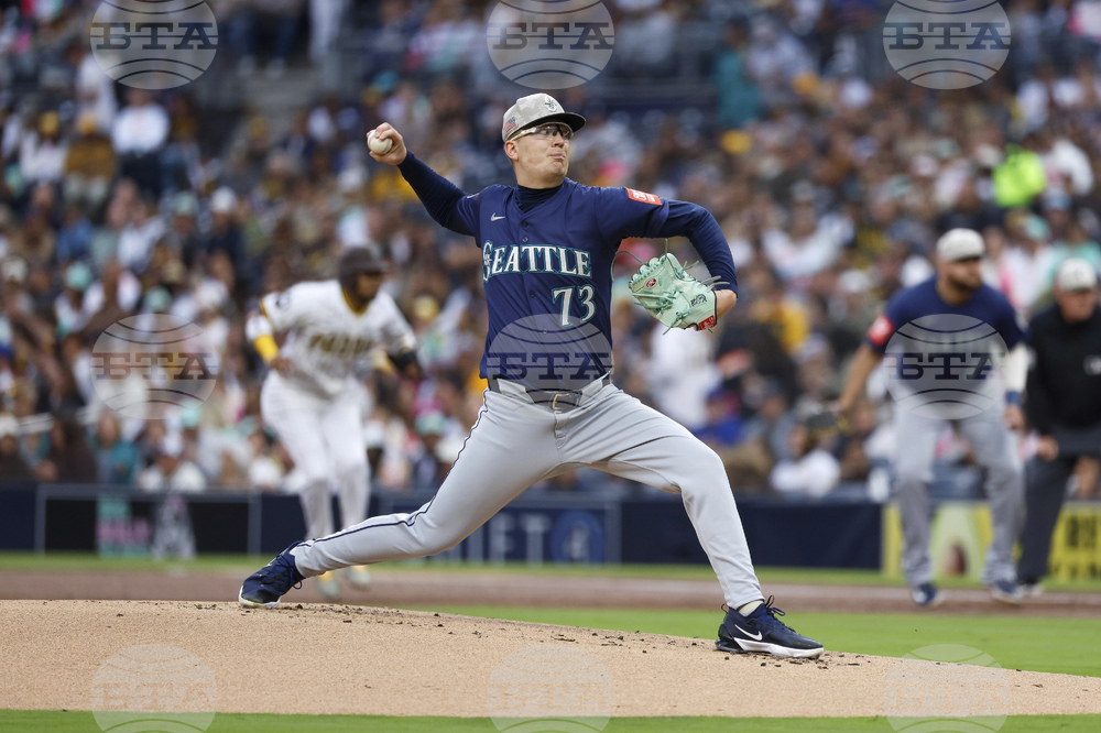 Mariners Padres Baseball