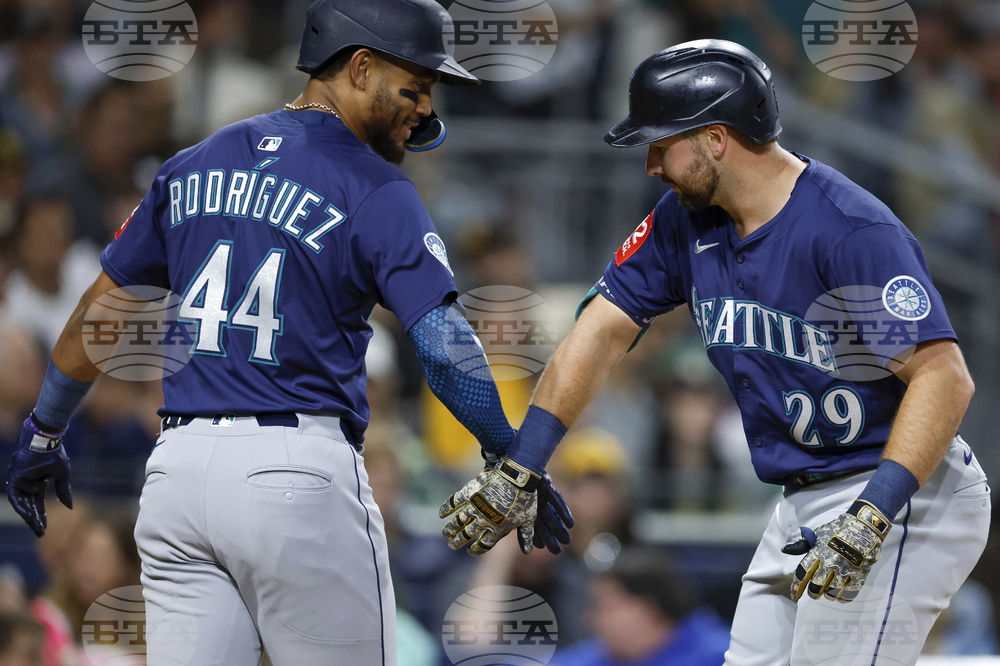 Mariners Padres Baseball