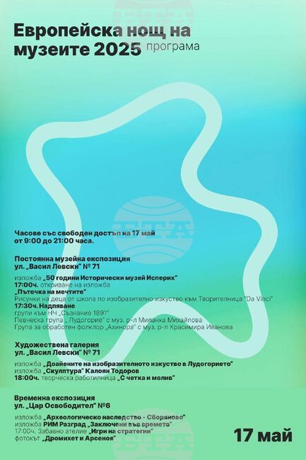 Историческият музей в Исперих отбелязва Европейската нощ на музеите с вход свободен за експозициите си