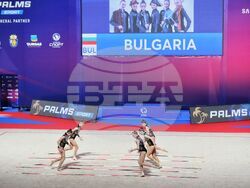 Бургас - художествена гимнастика - Европейска купа - ансамбъл на България