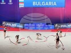 Бургас - художествена гимнастика - Европейска купа - ансамбъл на България