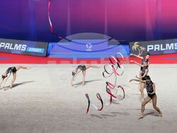 Бургас - художествена гимнастика - Европейска купа - ансамбъл на България