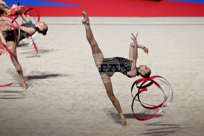 Бургас - художествена гимнастика - Европейска купа - ансамбъл на България