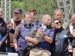 Сливен - крепост "Туида" - брадати лешояди