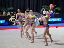 Бургас - художествена гимнастика - Европейска купа - ансамбъл на България