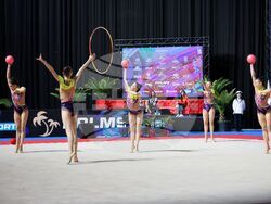 Бургас - художествена гимнастика - Европейска купа - ансамбъл на България