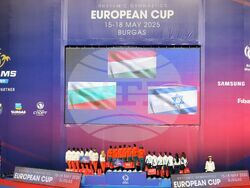 Бургас - художествена гимнастика - Европейска купа - награждаване