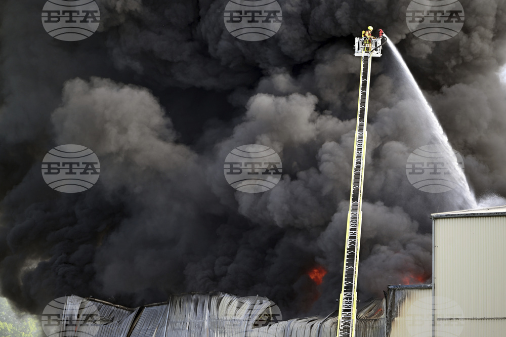 Germany Warehouse Fire