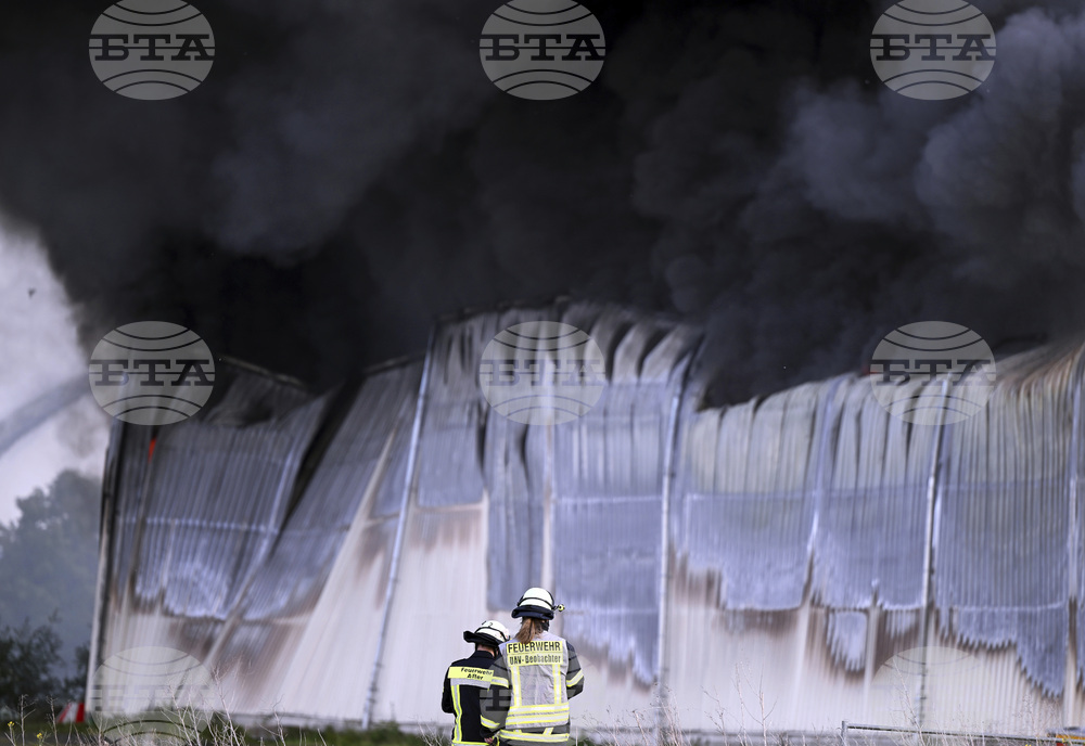 Germany Warehouse Fire