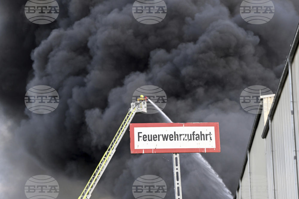 Germany Warehouse Fire