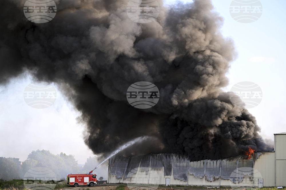 Germany Warehouse Fire