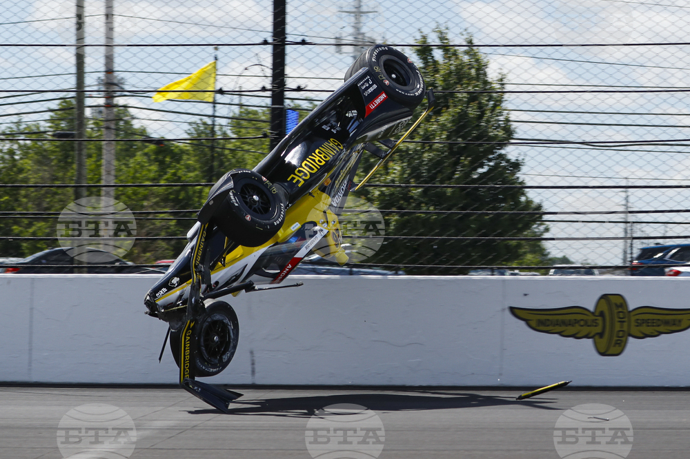 APTOPIX IndyCar Indy 500 Auto Racing