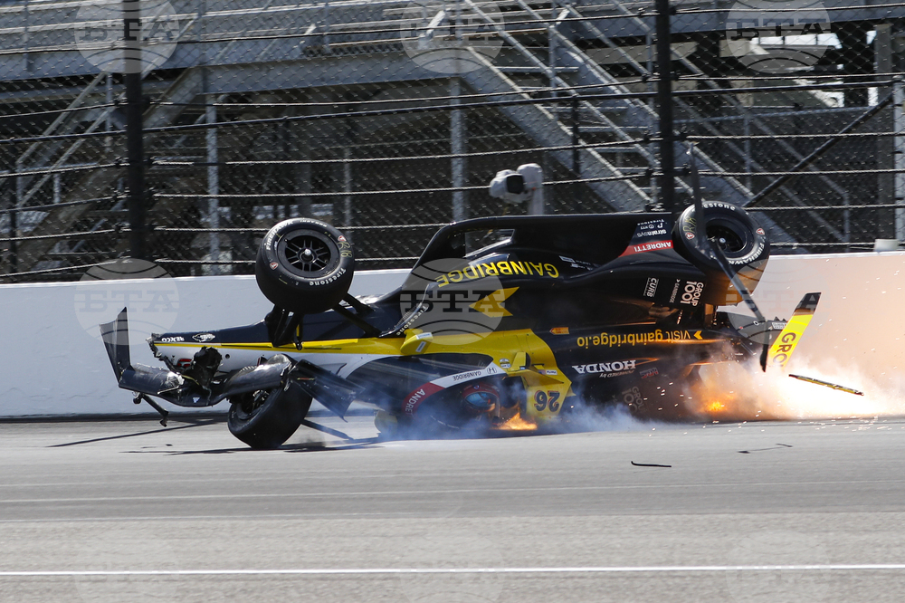 APTOPIX IndyCar Indy 500 Auto Racing