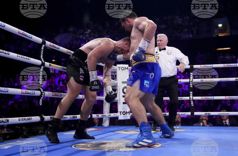 Britain Boxing Allen Fisher