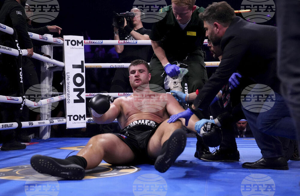 Britain Boxing Allen Fisher