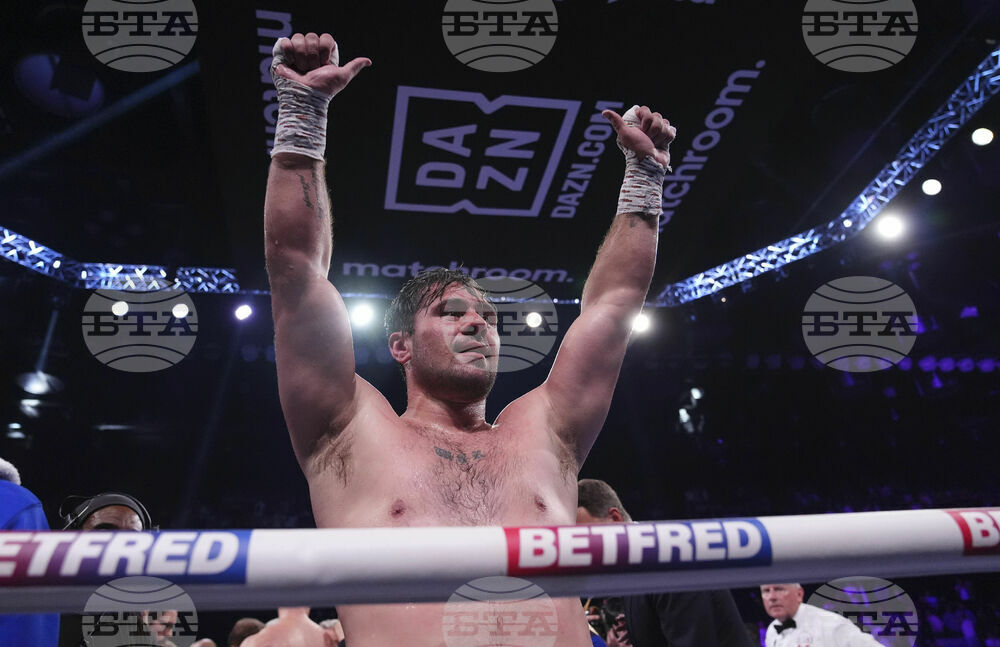 Britain Boxing Allen Fisher
