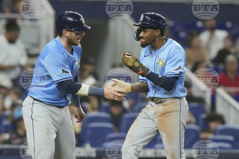 Rays Marlins Baseball