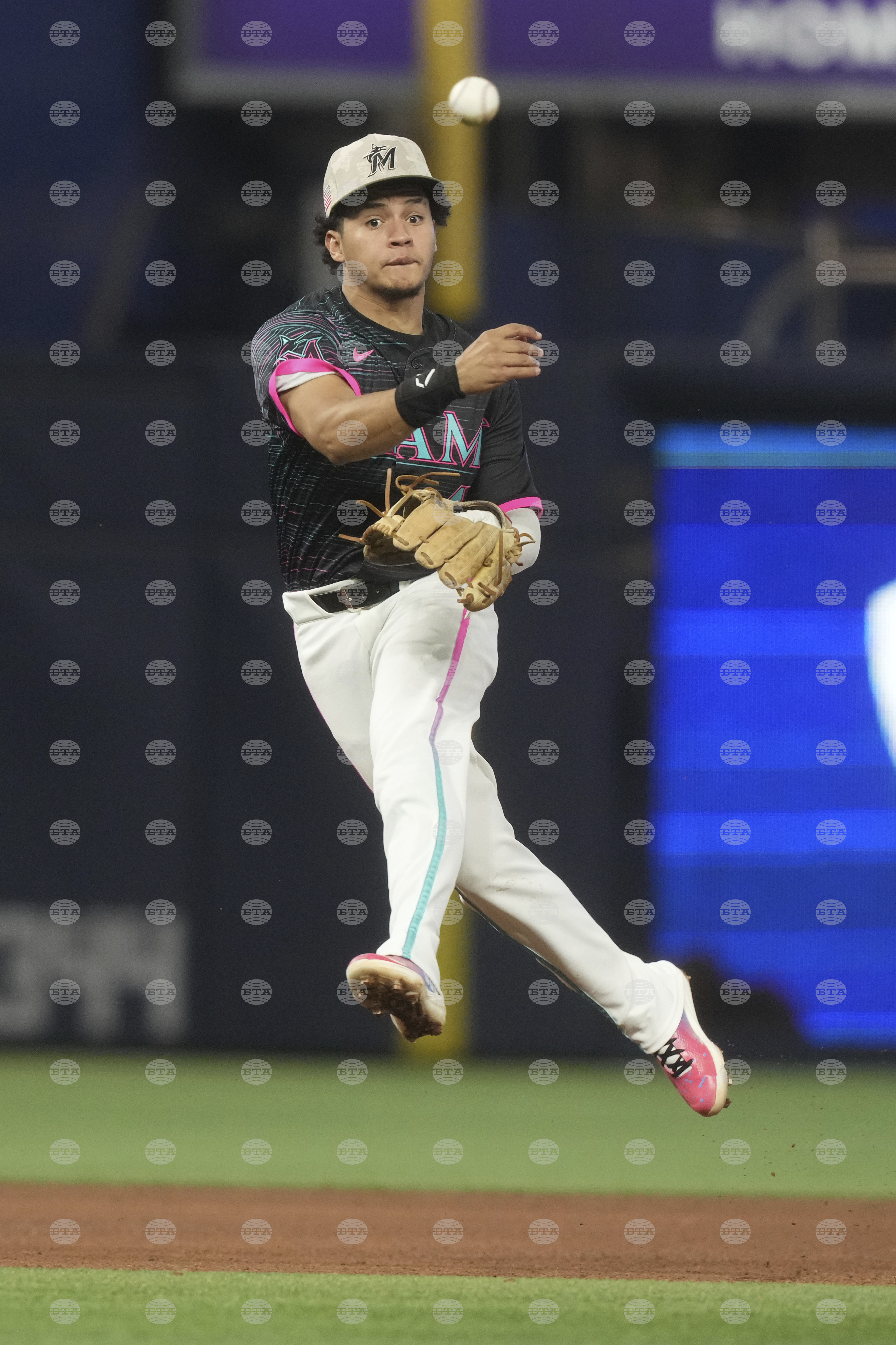 Rays Marlins Baseball