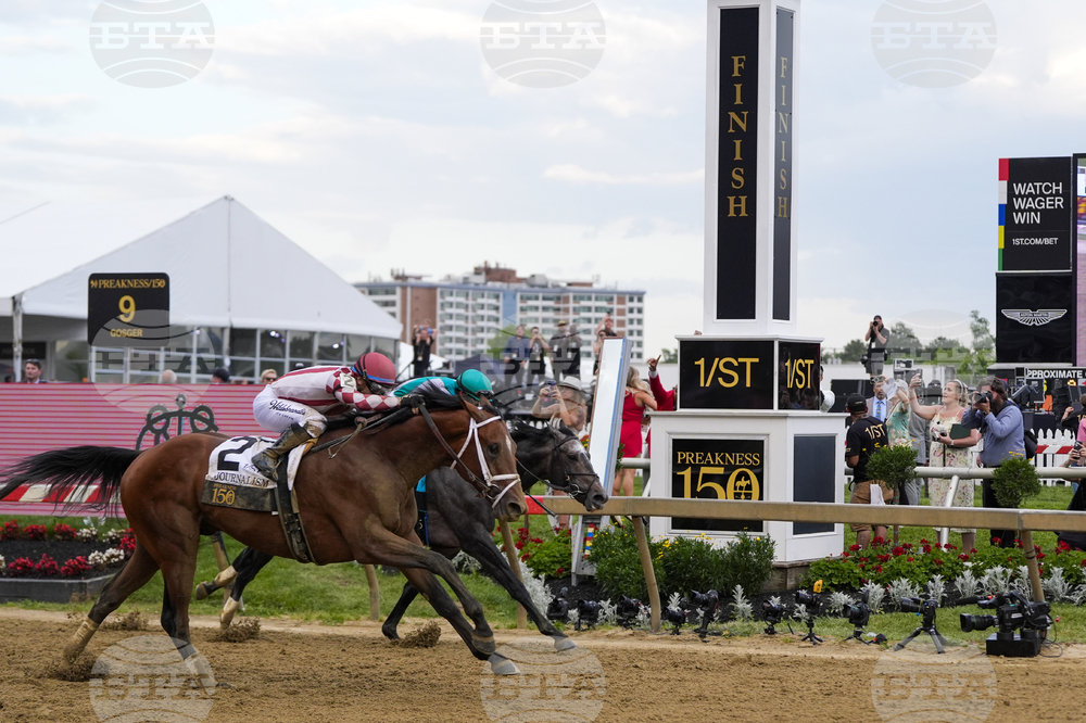 APTOPIX Preakness Stakes Horse Racing