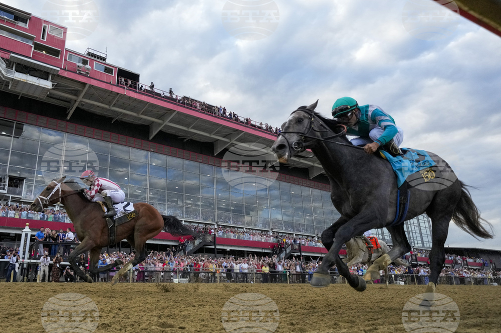 APTOPIX Preakness Stakes Horse Racing