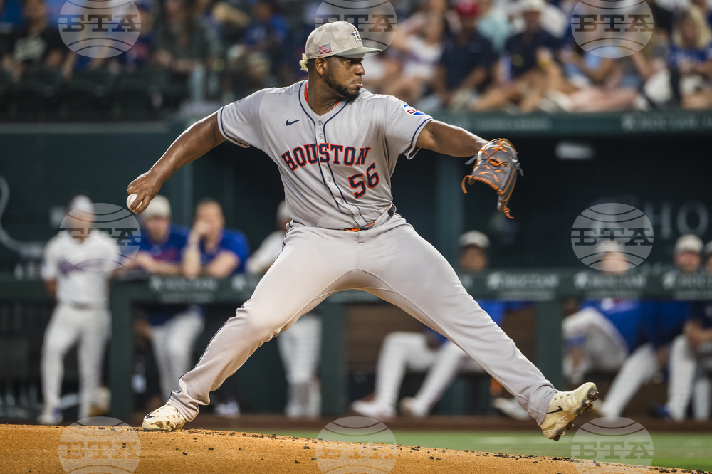 Astros Rangers Baseball