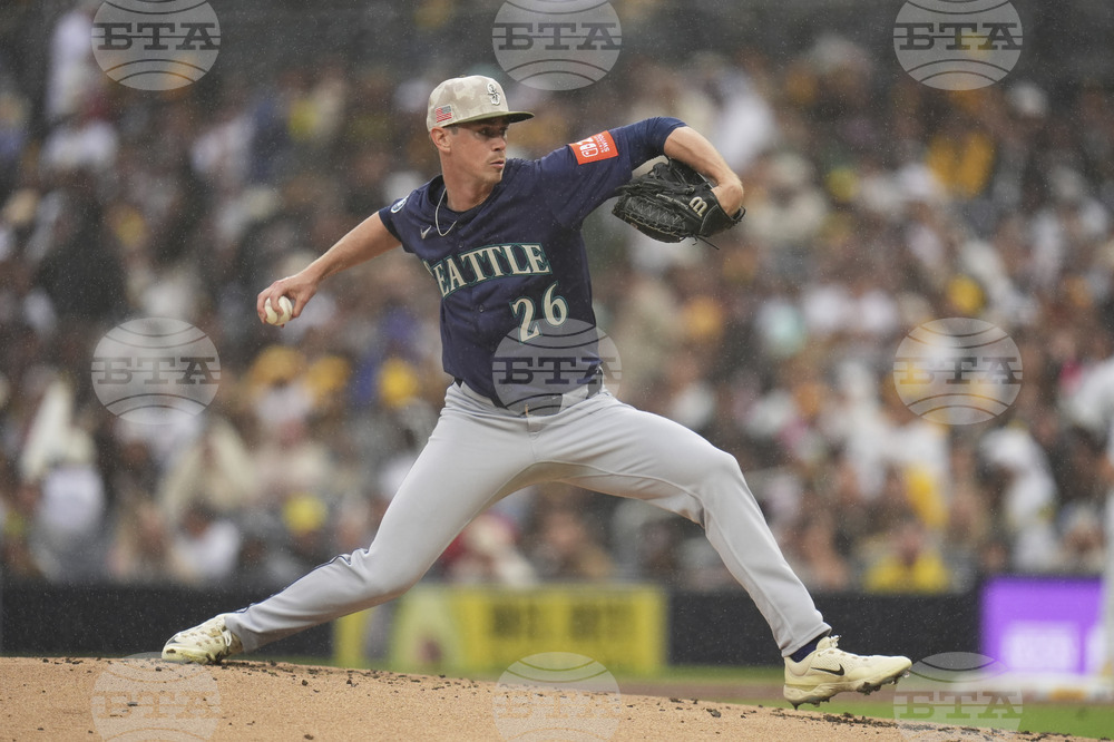 Mariners Padres Baseball