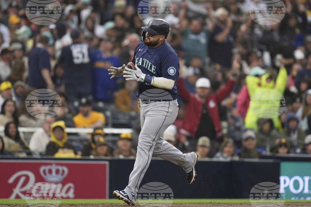 Mariners Padres Baseball