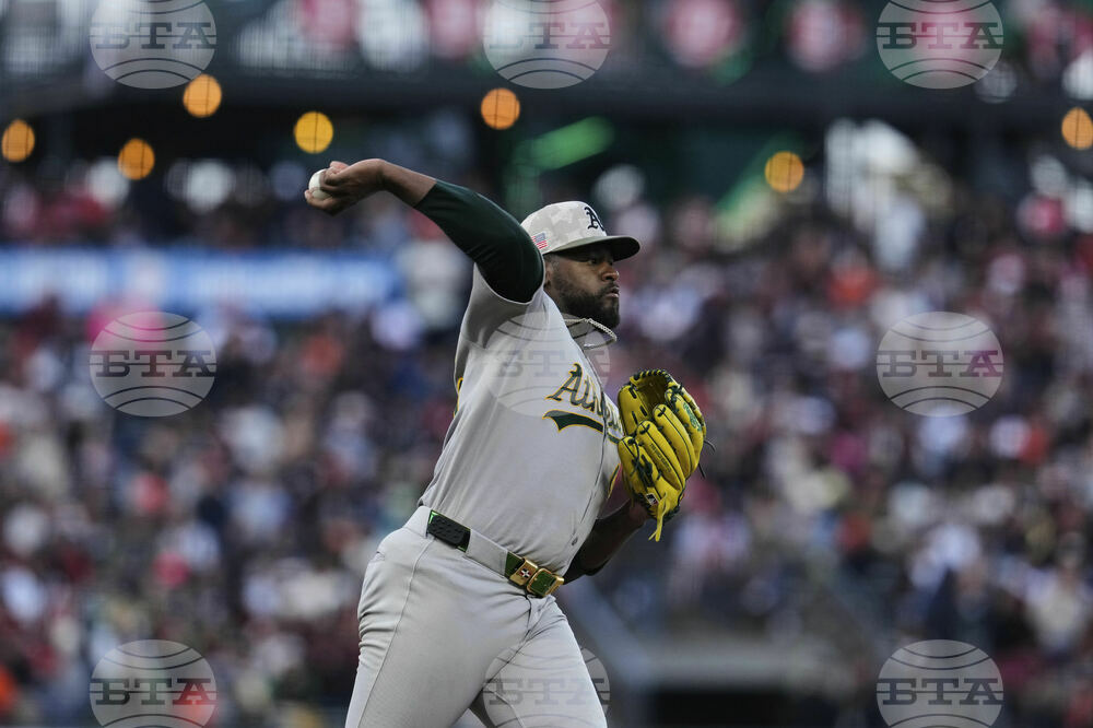 Athletics Giants Baseball