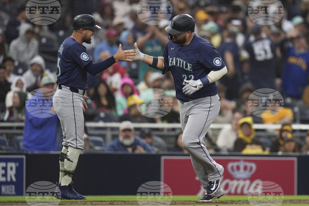 Mariners Padres Baseball