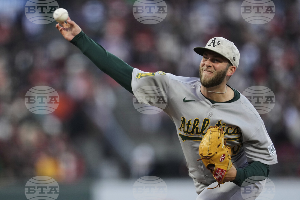 Athletics Giants Baseball