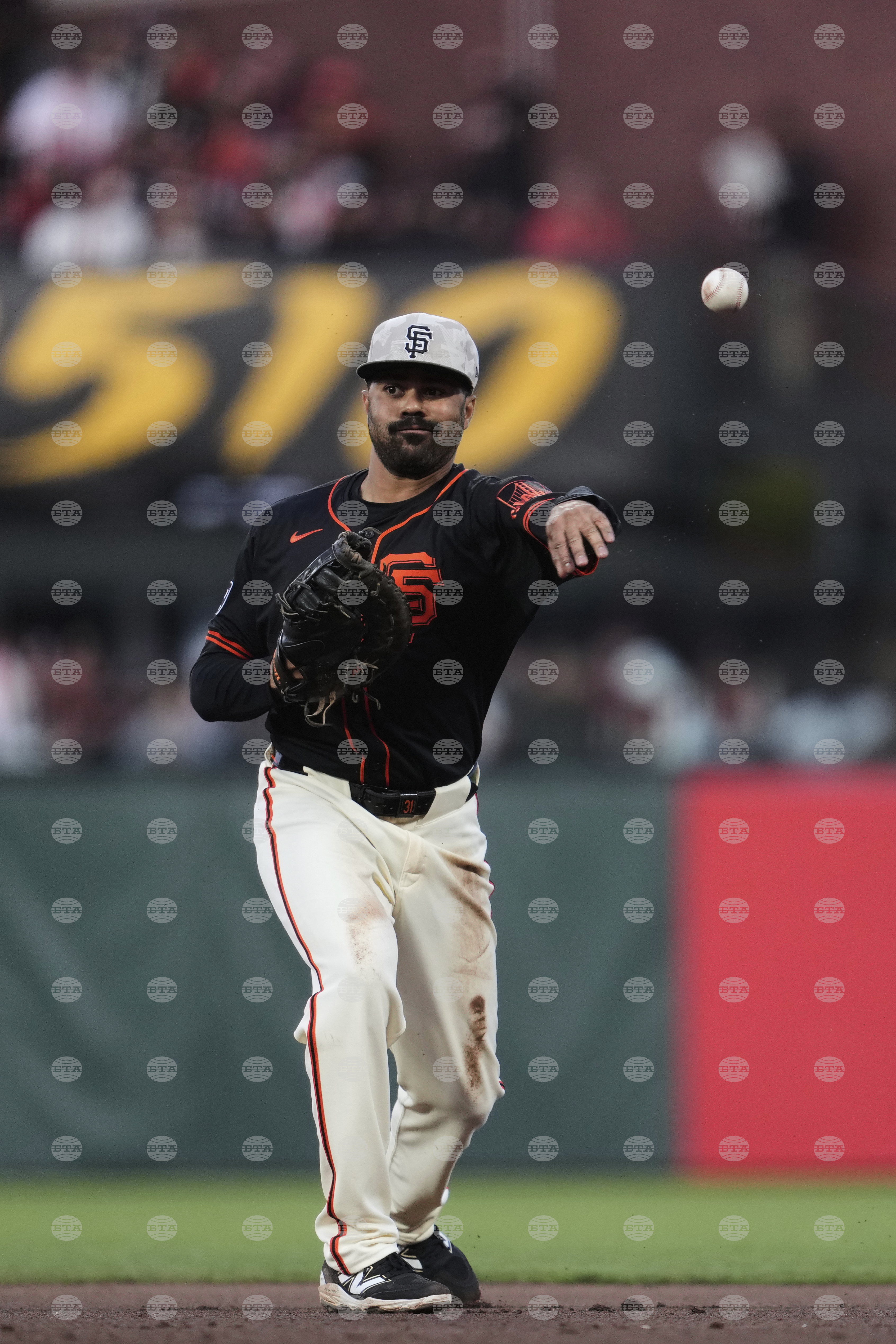 Athletics Giants Baseball