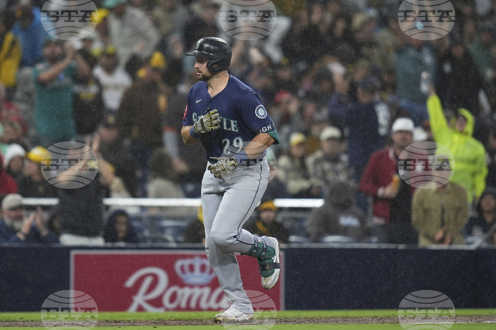 Mariners Padres Baseball