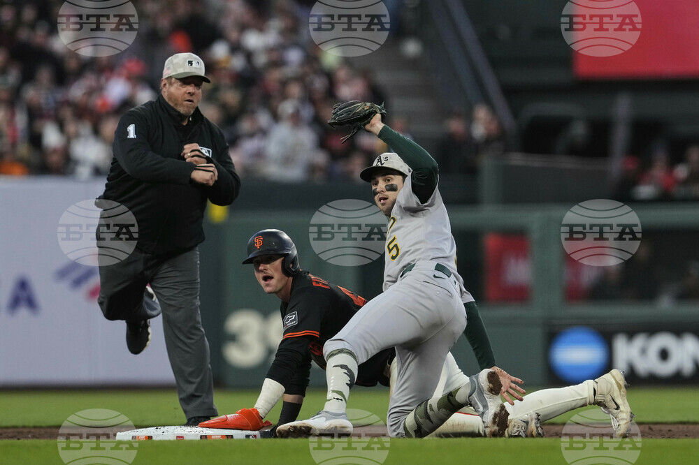Athletics Giants Baseball
