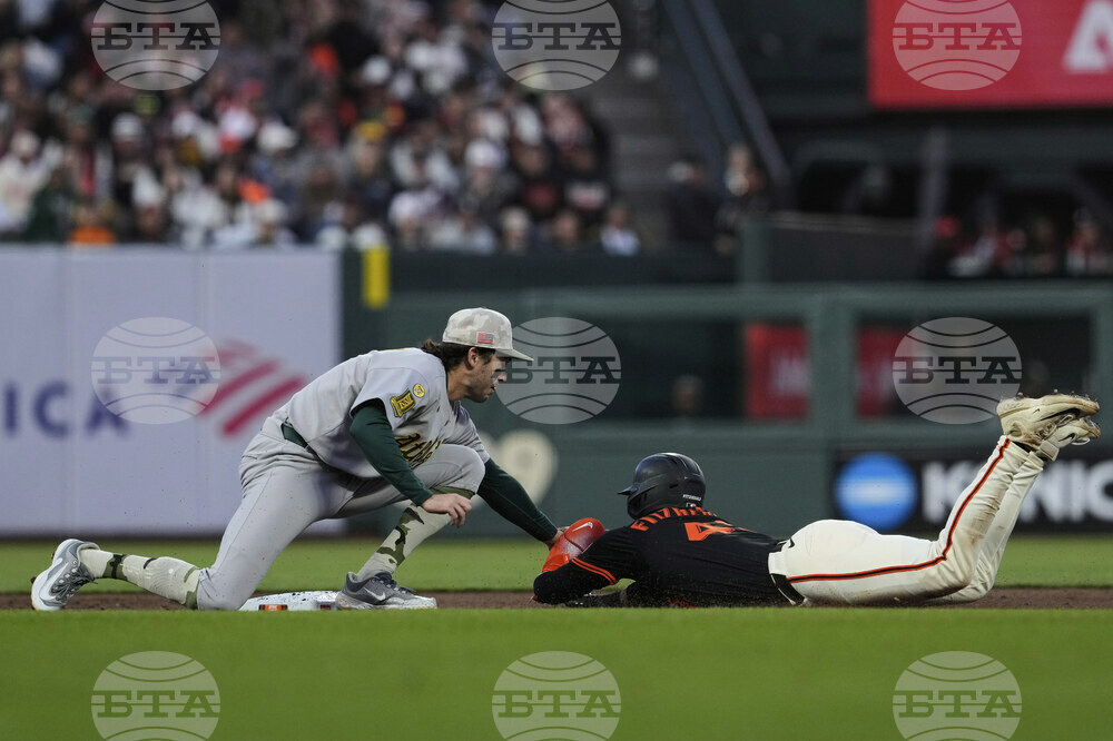 Athletics Giants Baseball